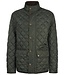 Barbour Tailored Fit, Driekwart Jas, Lowerdale Quilted, Sage Groen