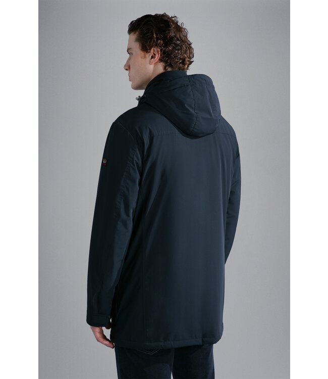 Paul & Shark Driekwart Jas, RE 4X4 stretch Typhoon®, Donkerblauw