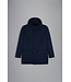 Paul & Shark Jas, Parka Model ,Save the Sea Typhoon® Twill and Faux Fur, Donkerblauw