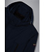 Paul & Shark Jas, Parka Model ,Save the Sea Typhoon® Twill and Faux Fur, Donkerblauw