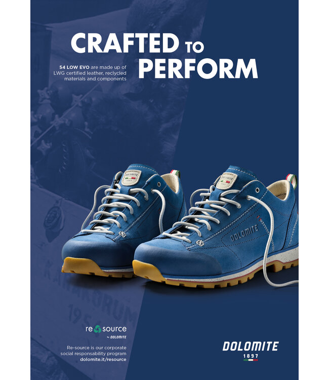 Dolomite Wandel- en Vrijetijdsschoen, Laag Model, Atlantic Blue