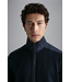 Paul & Shark Vest met Rits, Wol, Schouder Patches,  Donkerblauw
