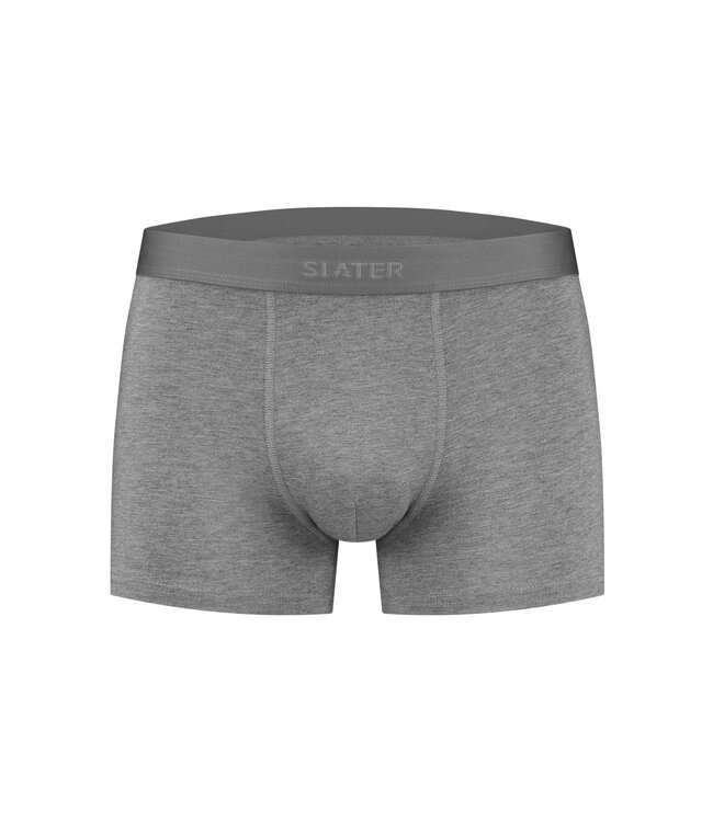 Slater Ondergoed, 2-Pack, Bamboo Boxer Shorts, Grijs