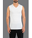 Slater Ondershirt,  Stretch Sleeveless, V-Hals, Wit