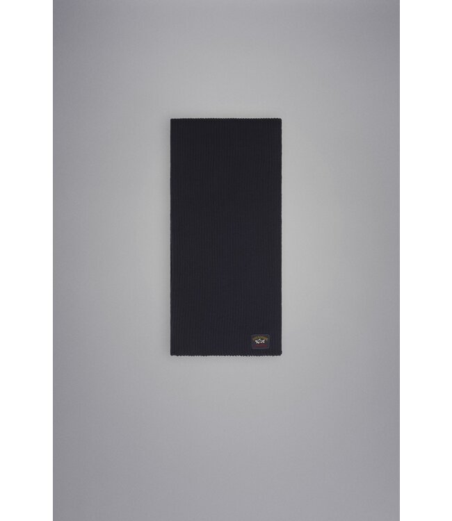 Paul & Shark Sjaal, Donkerblauw, Gebreid, Watershed