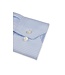 Stenstroms Overhemd, Lange Mouw, Twofold Katoen, Lichtblauw Pied de Poule Print, New Slimline