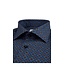Stenstroms Overhemd, Twofold Katoen, Lange Mouw, Blauw Groene Print, New Slimline