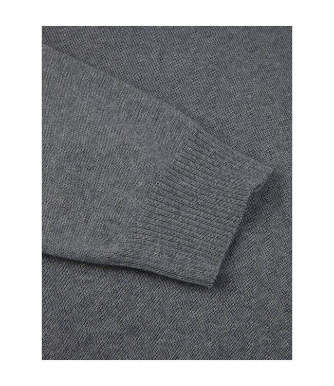 Stenstroms Merino Wol Vest met Rits, Lichtgrijs