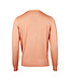 Stenstroms Trui, Ronde Hals, Merino Wol, Soft Oranje