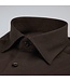 Stenstroms Overhemd, Katoen/Linnen Mix, Lange Mouw, Bruin, New Slimline