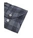 Stenstroms  Overhemd, Flanel, Diverse Tinten Blauw Grote Ruit, Lange Mouw, New Slimline