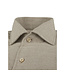 Stenstroms Overhemd, Flanel, Lange Mouw, Schiller Kraag, Beige, Regular Fit