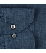 Stenstroms Overhemd, Linnen, Lange Mouw, Slimline, Denim Blauw