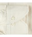 Stenstroms Overhemd, Linnen/Katoen Mix, Beige Structuur Dessin, Lange Mouw, Fittted Body