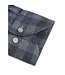 Stenstroms Overhemd, Flanel, Diverse Tinten Blauw, Lange Mouw, Fitted Body