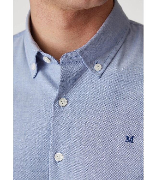 Maerz Munchen Maerz Munchen, Overhemd, Lange Mouw, Lichtblauw, Modern Fit