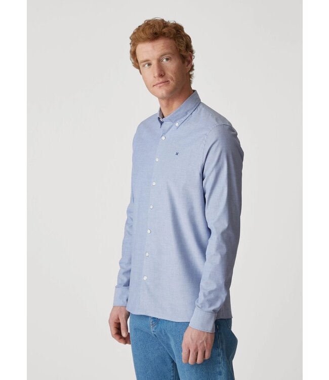 Maerz Munchen Maerz Munchen, Overhemd, Lange Mouw, Lichtblauw, Modern Fit