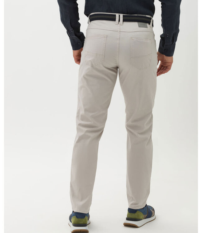 Eurex Eurex, Heren Broek, Jeans, Five Pocket, Flex, Style Luke, Kleur Lichtbeige