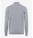 Brax Half-Zip Sweater, Trui, Merino Wol, Lichtgrijs