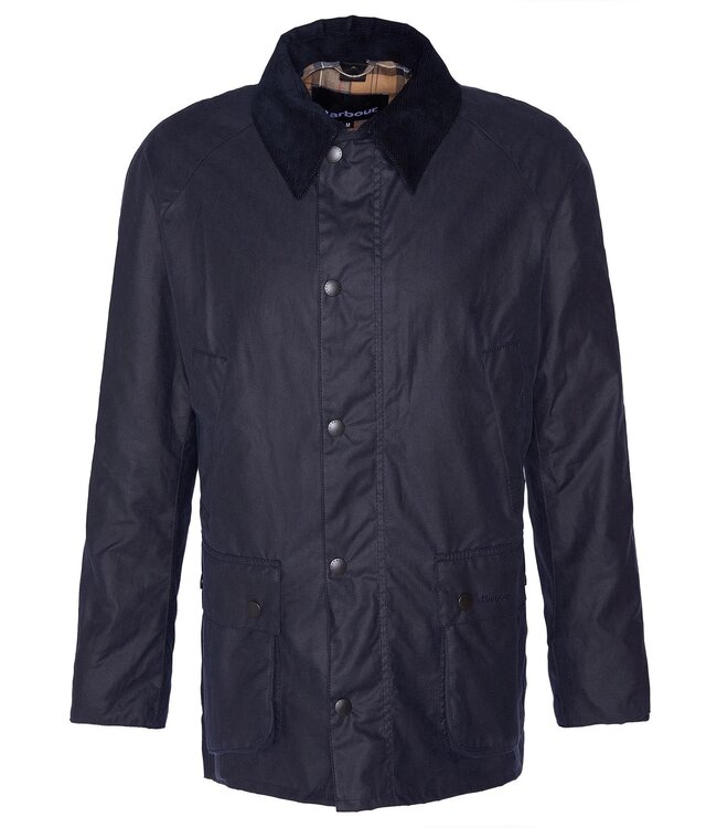 Barbour Wax Jas, Model Ashby,  Donkerblauw, Navy