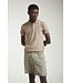 AT.P.CO Polo, Korte Mouw, Structuur Knit, Katoen, Off White