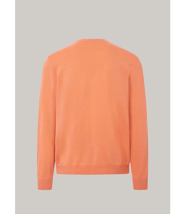 Maerz Munchen Trui, Ronde Hals, Merino Wol, Oranje