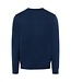 Maerz Munchen Maerz Munchen, Trui, V-Hals, Merino Wol, Blauw, Superwash, Modern Fit