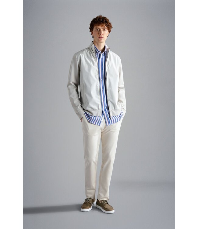 Paul & Shark Zomerjas, Blouson Model, Lichtbeige, Typhoon 20000