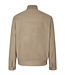 Bugatti Zomer Jas, Blouson Model, Suede, Beige