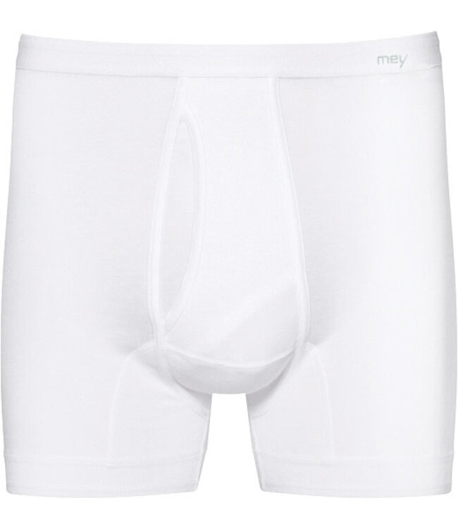 Mey Heren Short met Voorsluiting, Noblesse Series, Wit