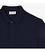 Lacoste Smart Paris, Heren Polo van Stretch Katoen Piqué, Regular Fit, Donkerblauw