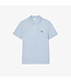 Lacoste Original L.12.12-Poloshirt, Slim Fit Petit-katoenpiqué, Lichtblauw Gemeleerd