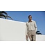 Stenstroms Overhemd, Lange Mouw, Stretchfabric Jersey, Lichtbeige, Slimline
