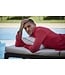 Stenstroms Overhemd, Linnen, Lange Mouw, Slimline, Rood