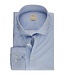 Stenstroms Overhemd, Lange Mouw, Stretchfabric Jersey, Wit, Lichtblauw, Gestreept, Slimline