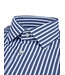 Stenstroms Overhemd, Lange Mouw, Stretchfabric Jersey, Wit Blauw, Gestreept, Slimline