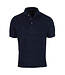 Stenstroms Polo, Korte Mouw, Badstof, Donkerblauw