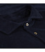 Stenstroms Polo, Korte Mouw, Badstof, Donkerblauw