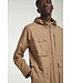 AT.P.CO Zomerjas, Field Jacket met Capuchon, Donkerbeige