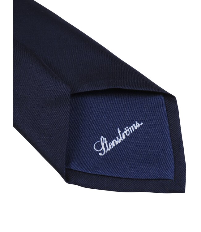 Stenstroms Zijden Das, Navy, Donkerblauw