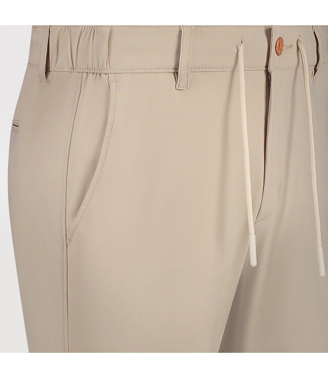 North.84 Heren Broek, Chino Model, Tec Stretch, Beige