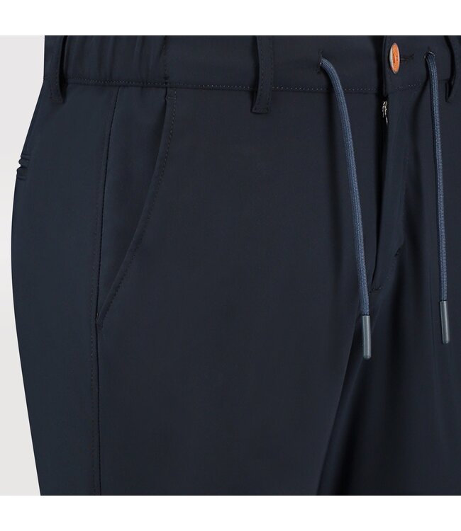 North.84 Heren Broek, Chino Model, Tec Stretch, Donkerblauw