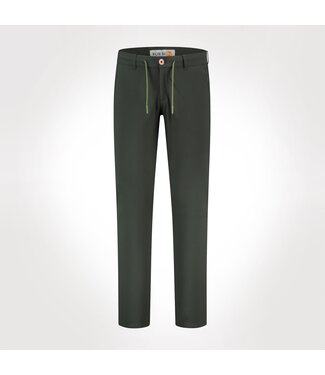 North.84 North 84, Heren Broek, Chino Model, Tec Stretch, Groen