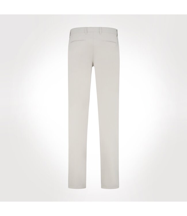 North.84 Heren Broek, Chino Model, Tec Stretch, Lichtbeige, Stone