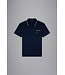 Paul & Shark Polo, Korte Mouw, Gemerceriseerd Katoen, Shark Logo, Donkerblauw