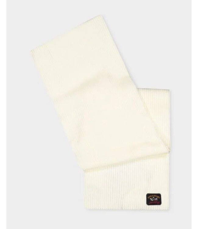 Paul & Shark Sjaal, Off White, Gebreid, Watershed