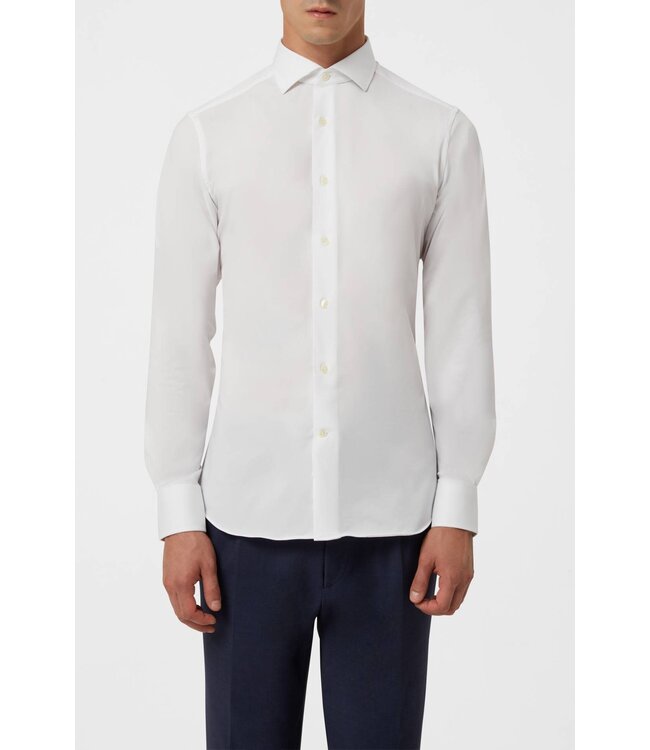 Traiano Techno Shirt/Overhemd, Uni Wit, Radical Fit