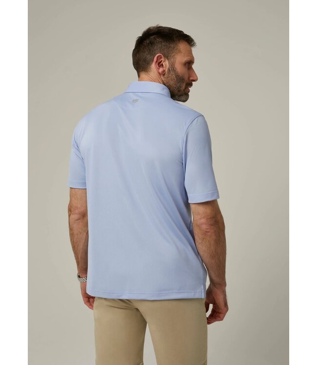 Alan Paine Polo, Performance, Sports Fit, Rockbourne, Light Blue, Lichtblauw
