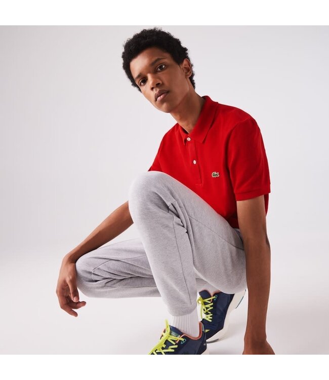 Lacoste Original L.12.12-Poloshirt, Slim Fit Petit-katoenpiqué, Rood