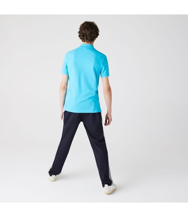 Lacoste Original L.12.12-Poloshirt, Slim Fit Petit-katoenpiqué, Aquablauw